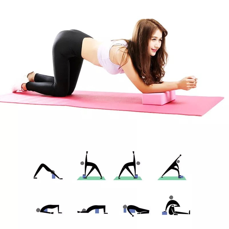 2PCS Foam Yoga Blocks