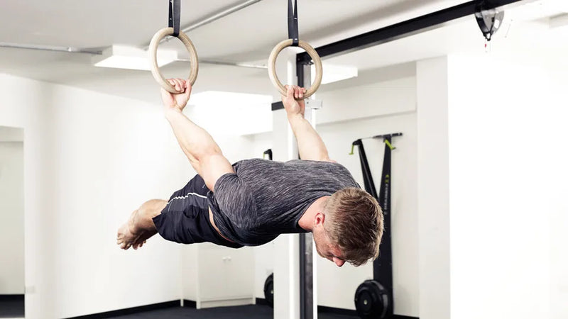 Wooden Olympic Gym Rings 600KG