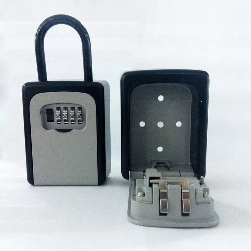 4-Digit Combination Key Safe Lock Box