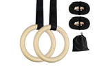 Wooden Olympic Gym Rings 600KG