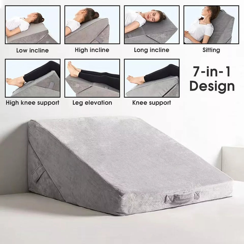 Adjustable Memory Foam Wedge Pillow