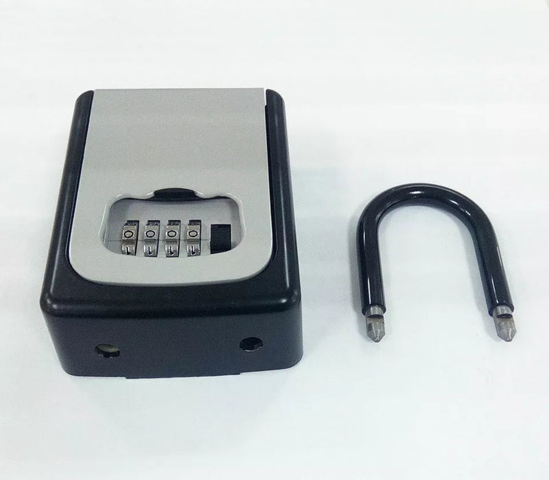 4-Digit Combination Key Safe Lock Box