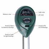 3-in-1 Soil PH & Moisture Tester