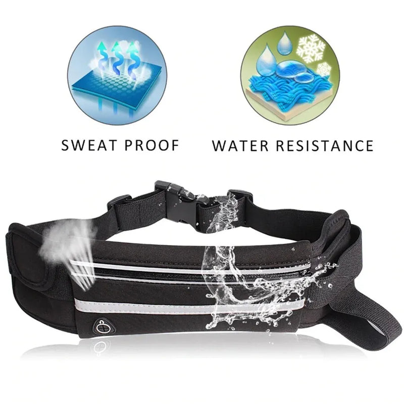 Running Waist Pack Zip Pouch