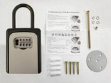 4-Digit Combination Key Safe Lock Box