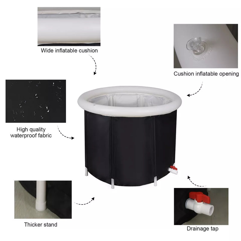 PVC Folding Ice Bath Tub