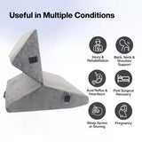 Adjustable Memory Foam Wedge Pillow